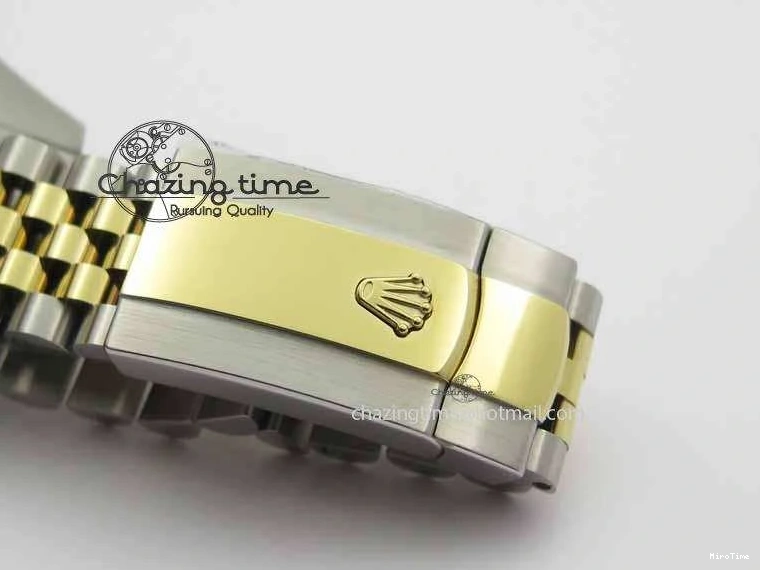 MiroTime 0501 DateJust II 41mm SS YG BP Maker Best Edition Silver Diam Dial On Jubilee Bracelet A Casual 3660